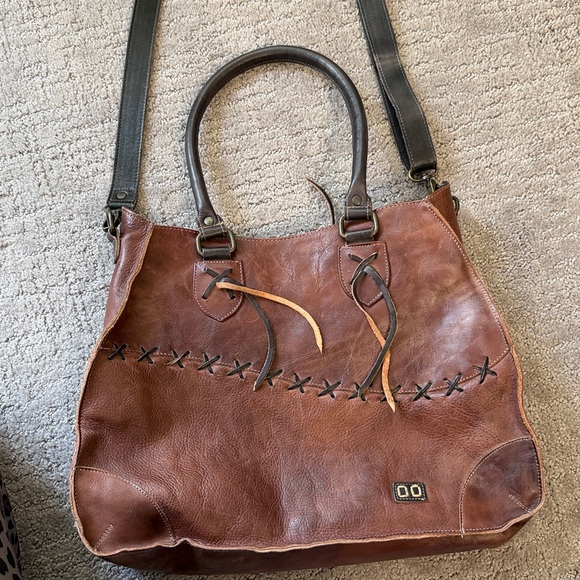 Bed Stu Bruna Whipstitch leather handbag - Picture 5 of 8